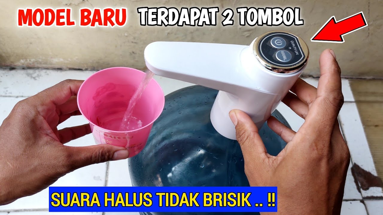 🔴Review pompa galon elektrik mengunakan charger suara tidak berisik