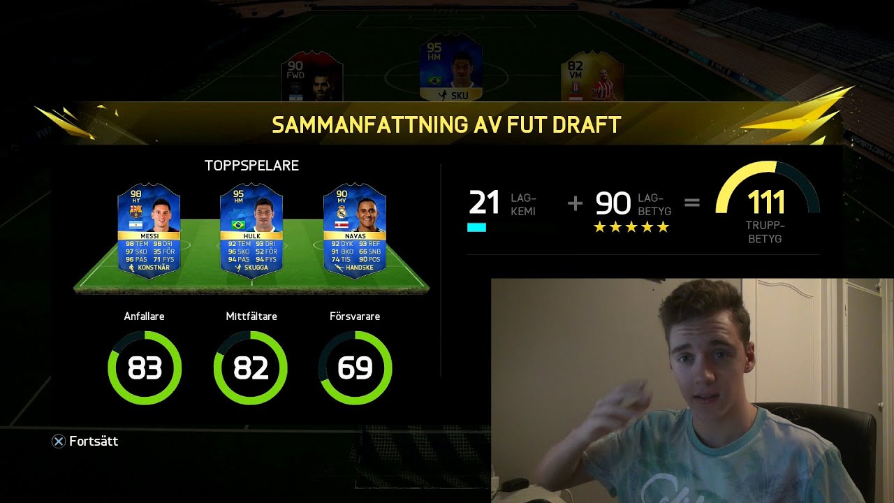 FUT DRAFT UTAN KEMI? - FIFA 16 SVENSKA
