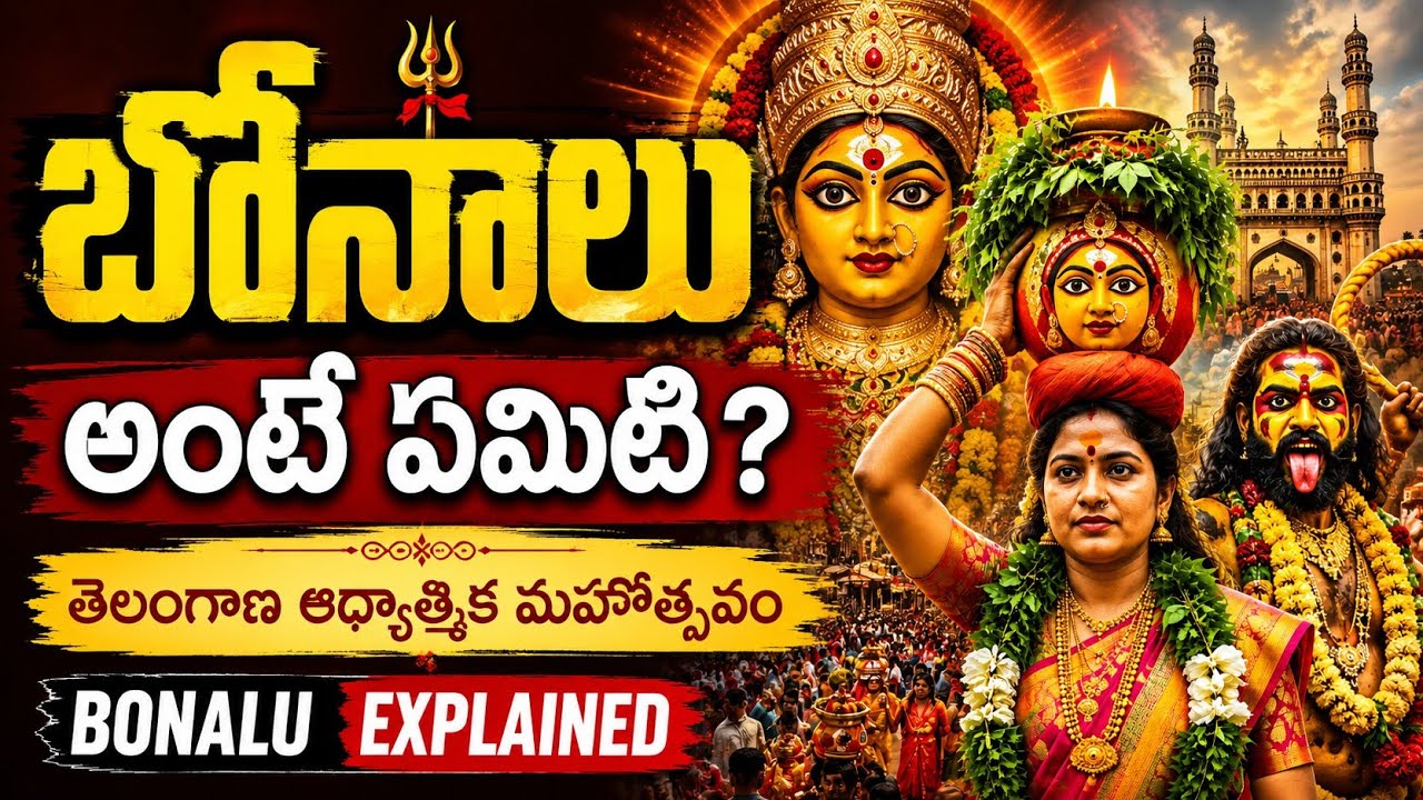 What is Bonalu? | Telangana Spiritual Festival | Bonalu Explained