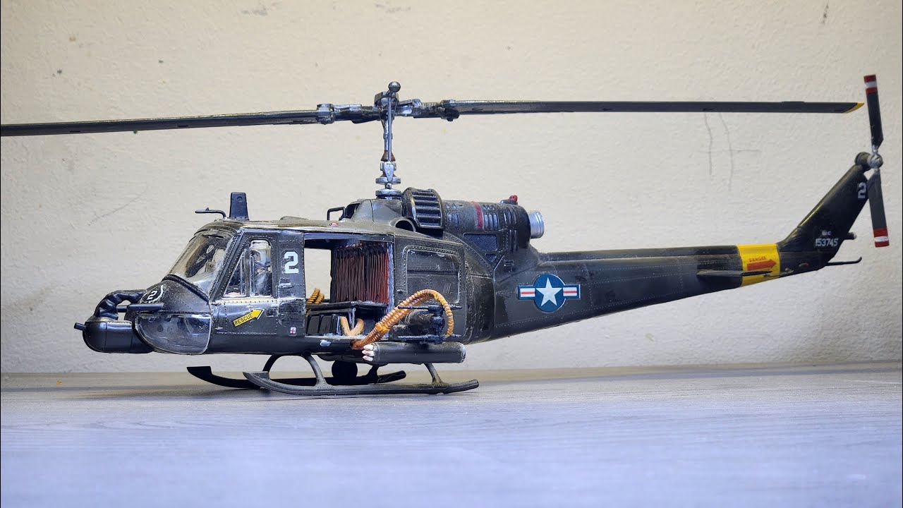 Monogram Huey Hog 1/48 scale kit revisit