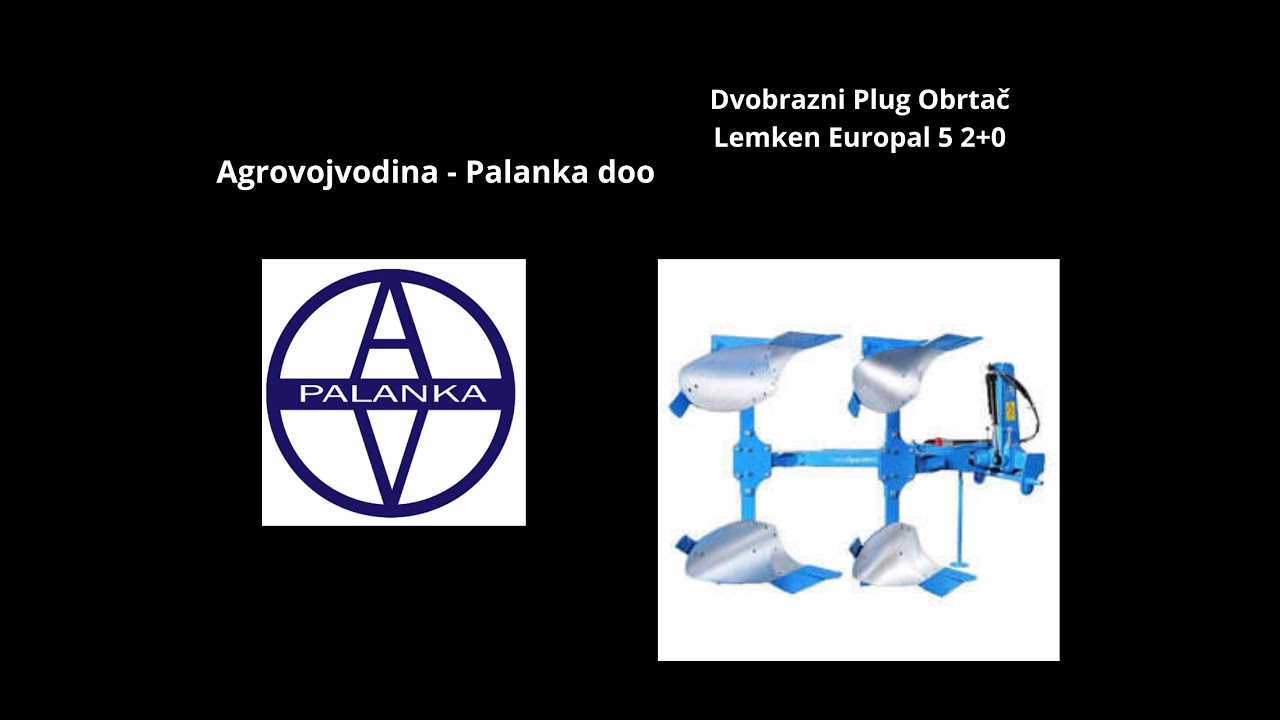 Dvobrazni Plug obrtac Lemken EurOpal 5 2+0