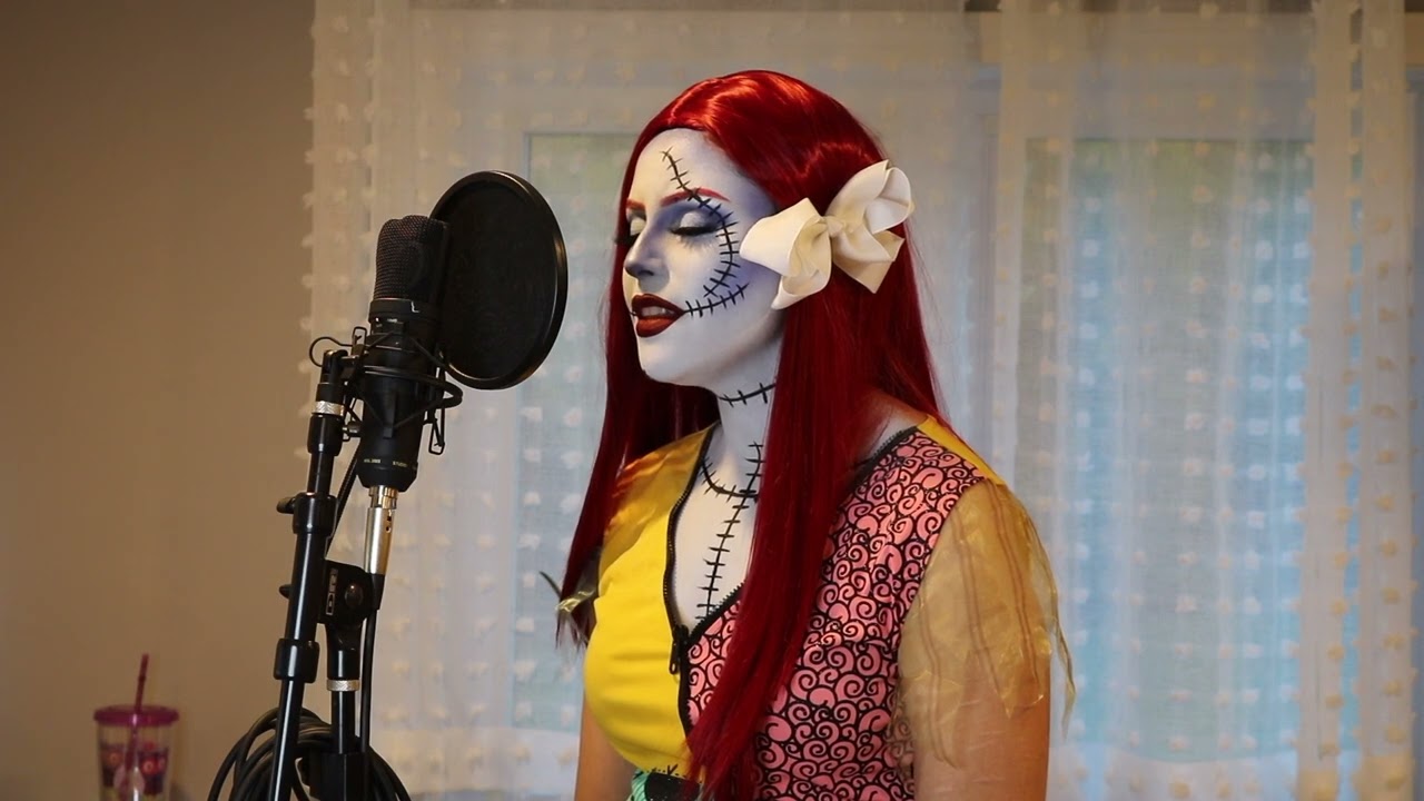 Sally's Song (Amy Lee) - Nightmare Before Christmas Halloween Vocal Cover | Joanie B