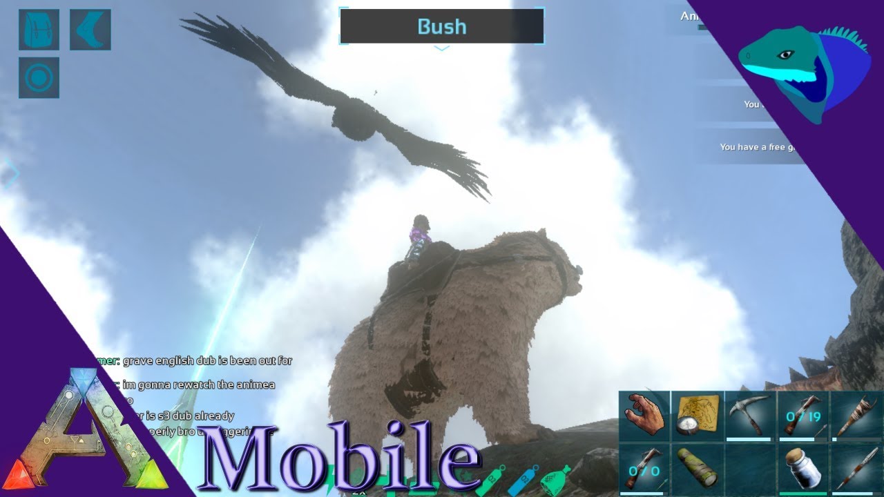 HUNTING MAMMOTHS, ARGIES, AND REXES! PURSUITS! Ark: Mobile [S1:E34]
