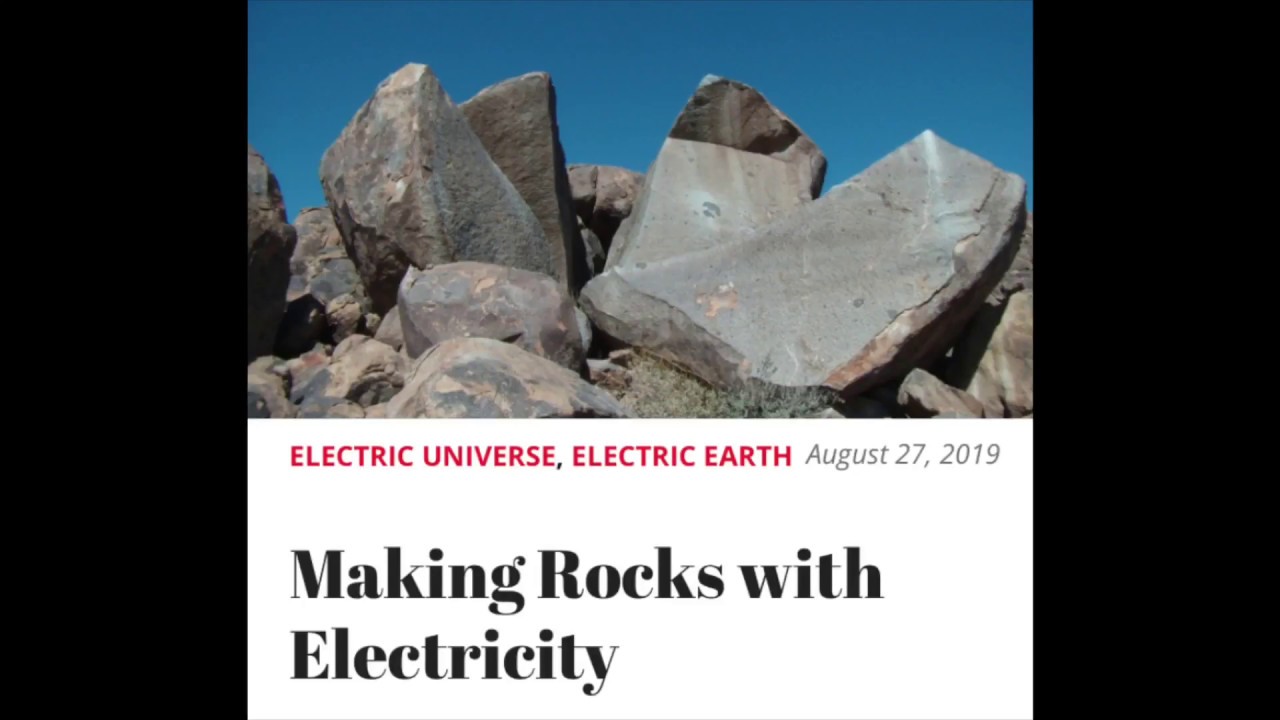 Making Rocks with Electricity by Andrew Hall