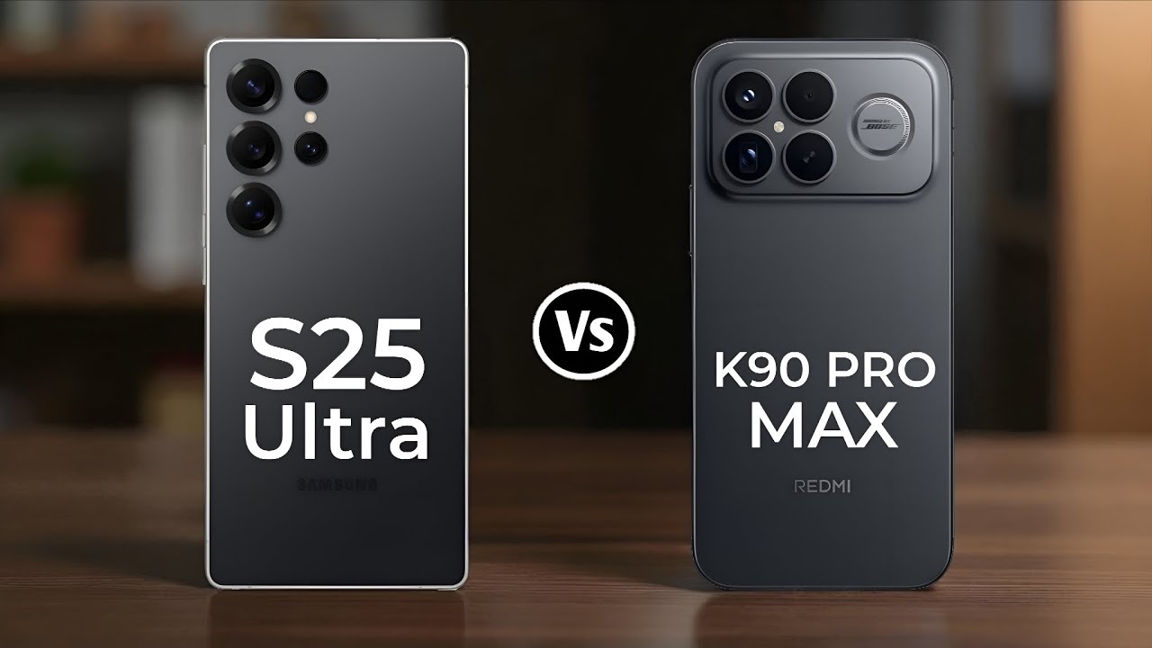 Samsung Galaxy S25 Ultra Vs Redmi K90 Pro Max
