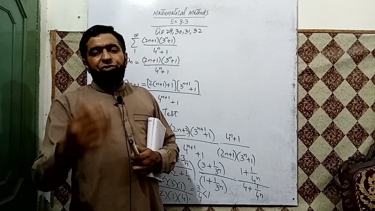 Mathematical methods exercise 8.3 Question 29,30,31,32