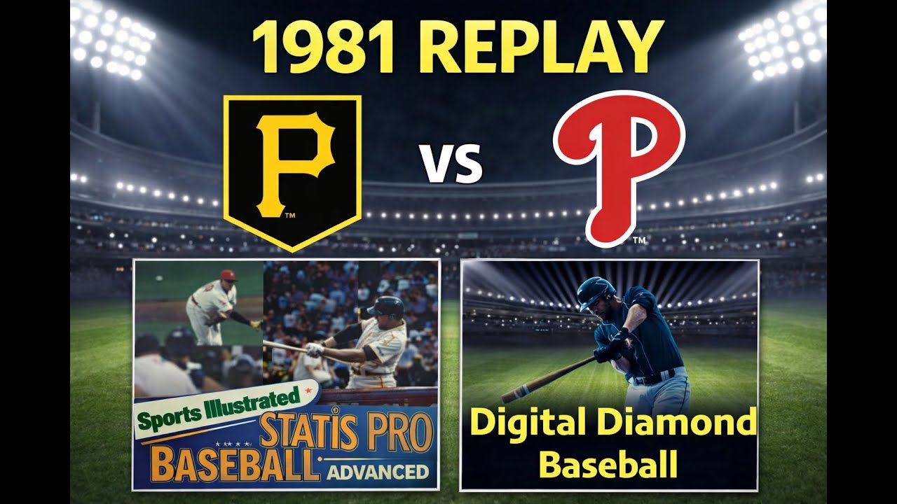 1981 Statis Pro Advanced with Digital Diamond Baseball