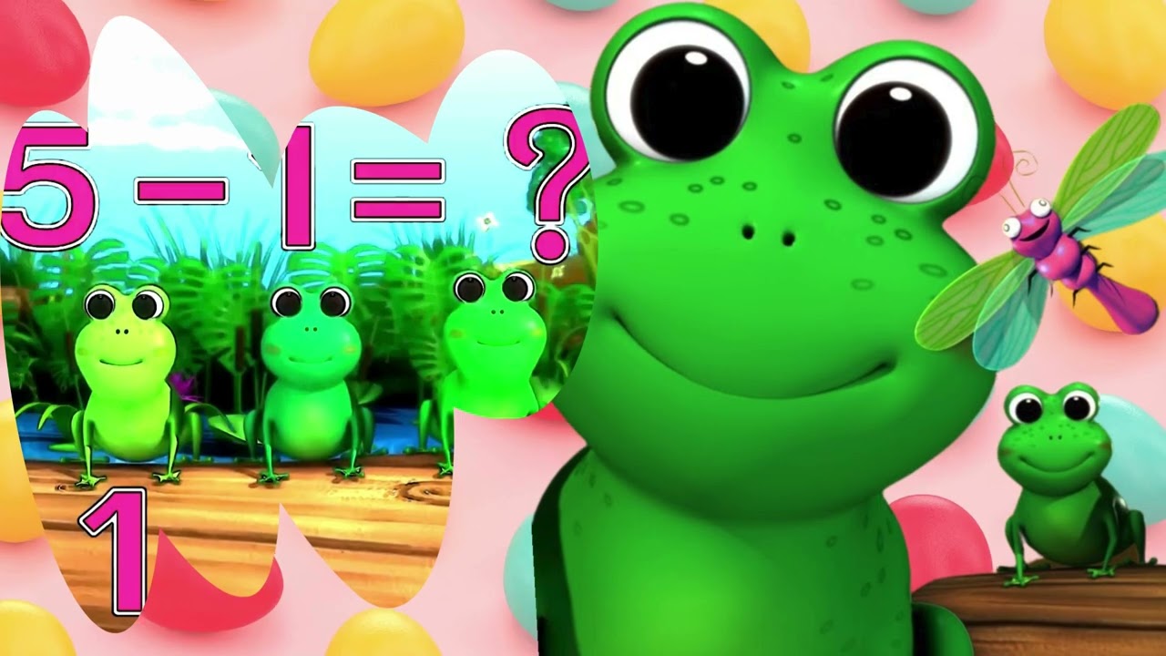 Little Speckled Frogs & Pequeñas ranitas moteadas | Nursery Rhymes | Canciones Infantiles