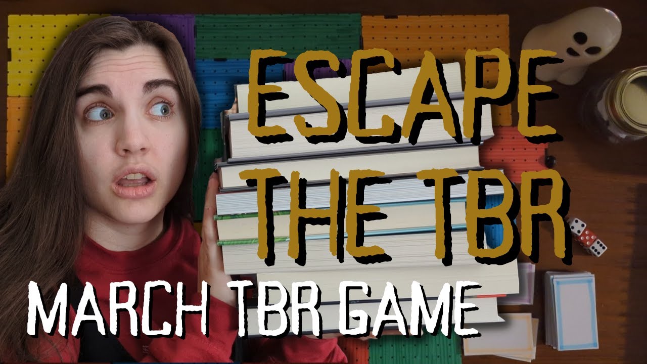 Escape the TBR: March TBR Game 🎲🏚️ | this game is really trying to test me | booktube