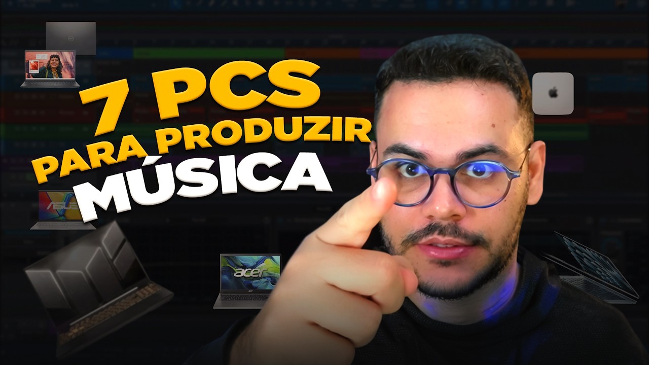 7 computadores para iniciar na produção musical, beats e mix & master