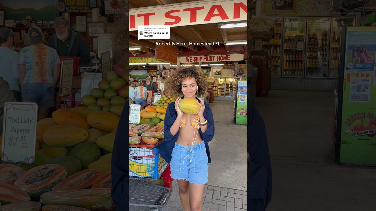 Robert Is Here - Best fruit market right outside of miami! 