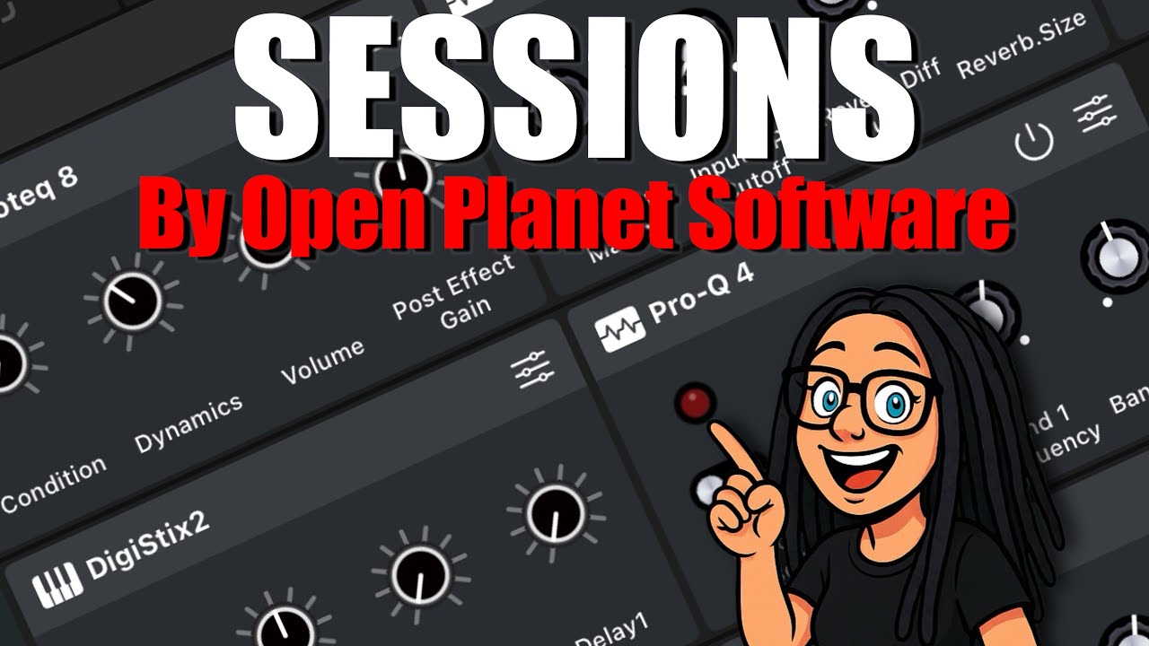 Sessions: Plug In Host by Open Planet Software for iPad/MAC - How To App on iOS! - EP 1738 S13