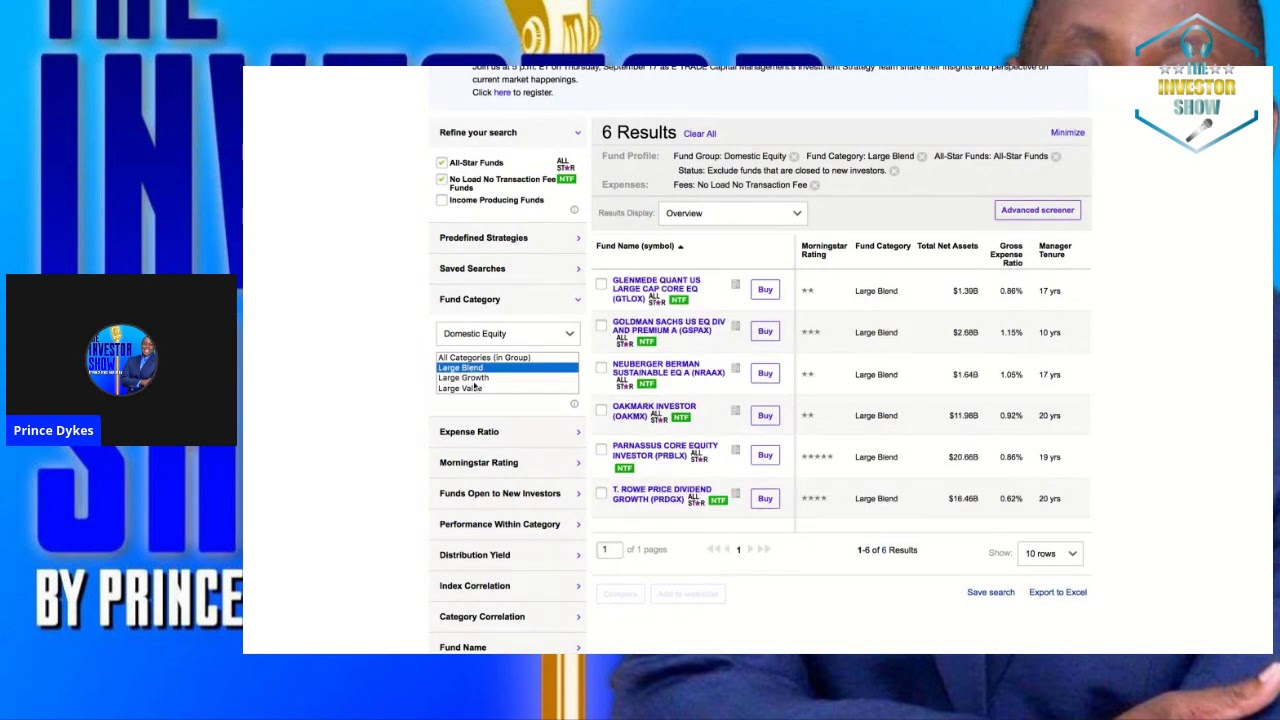 How to find and buy mutual funds with Etrade