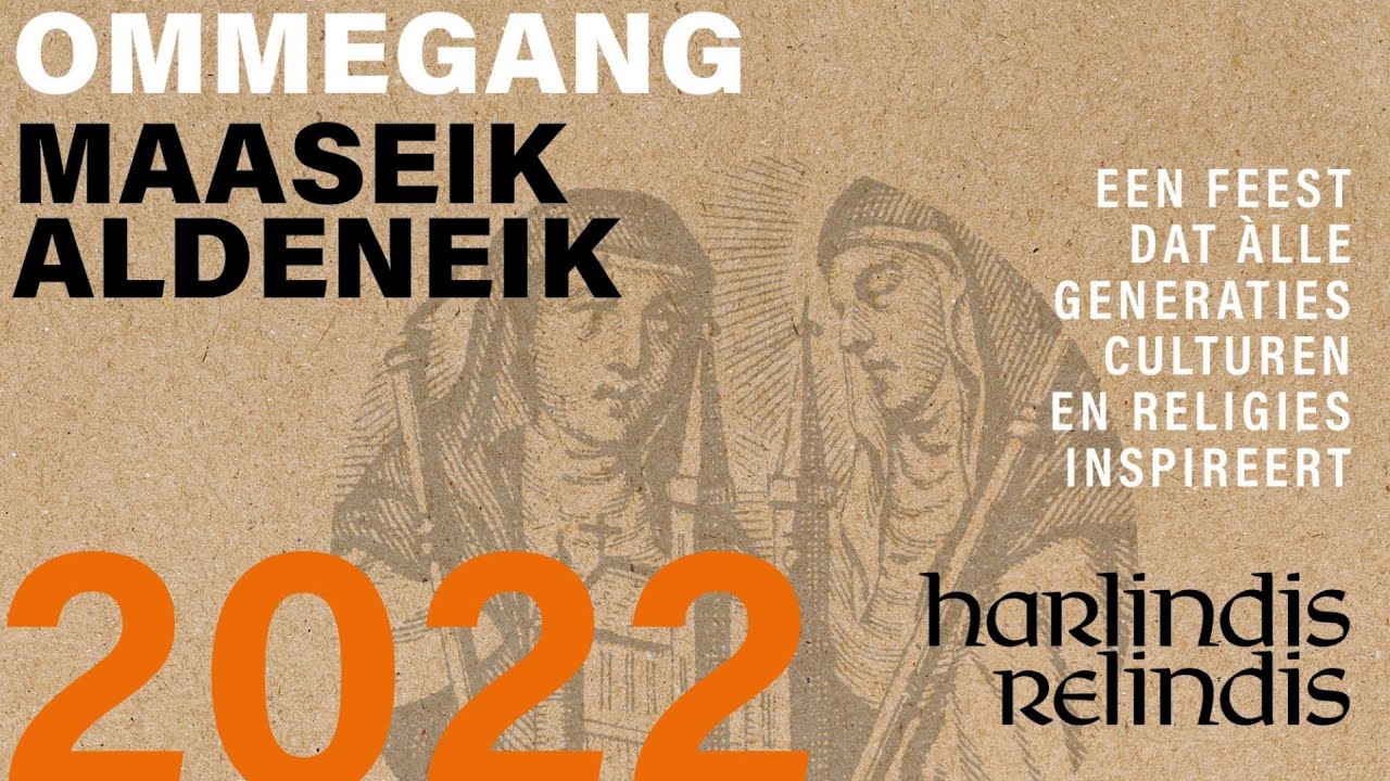 Ommegang 2022 - Die Harlindis Relindis Prozession von Aldeneik nach Maaseik am 25.09. 2022