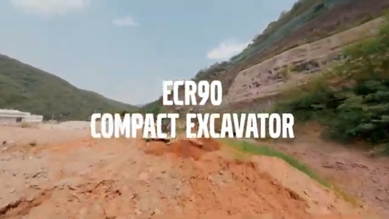 Volvo ECR90 Compact Excavator: Big Machine Performance in a 9-Ton Size | Built for Tomorrow.