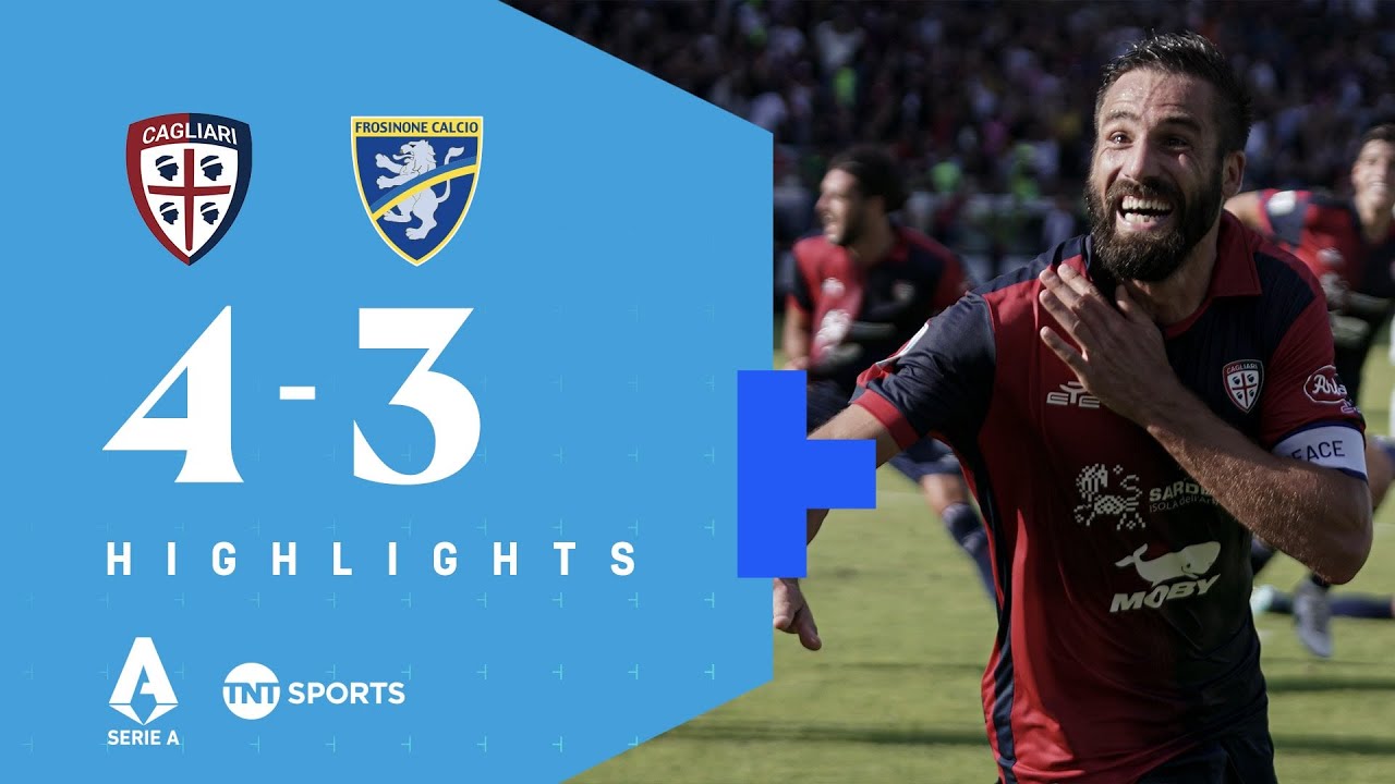 Stunning Comeback! 👏 | Cagliari 4-3 Frosinone | Serie A Match Highlights 🇮🇹