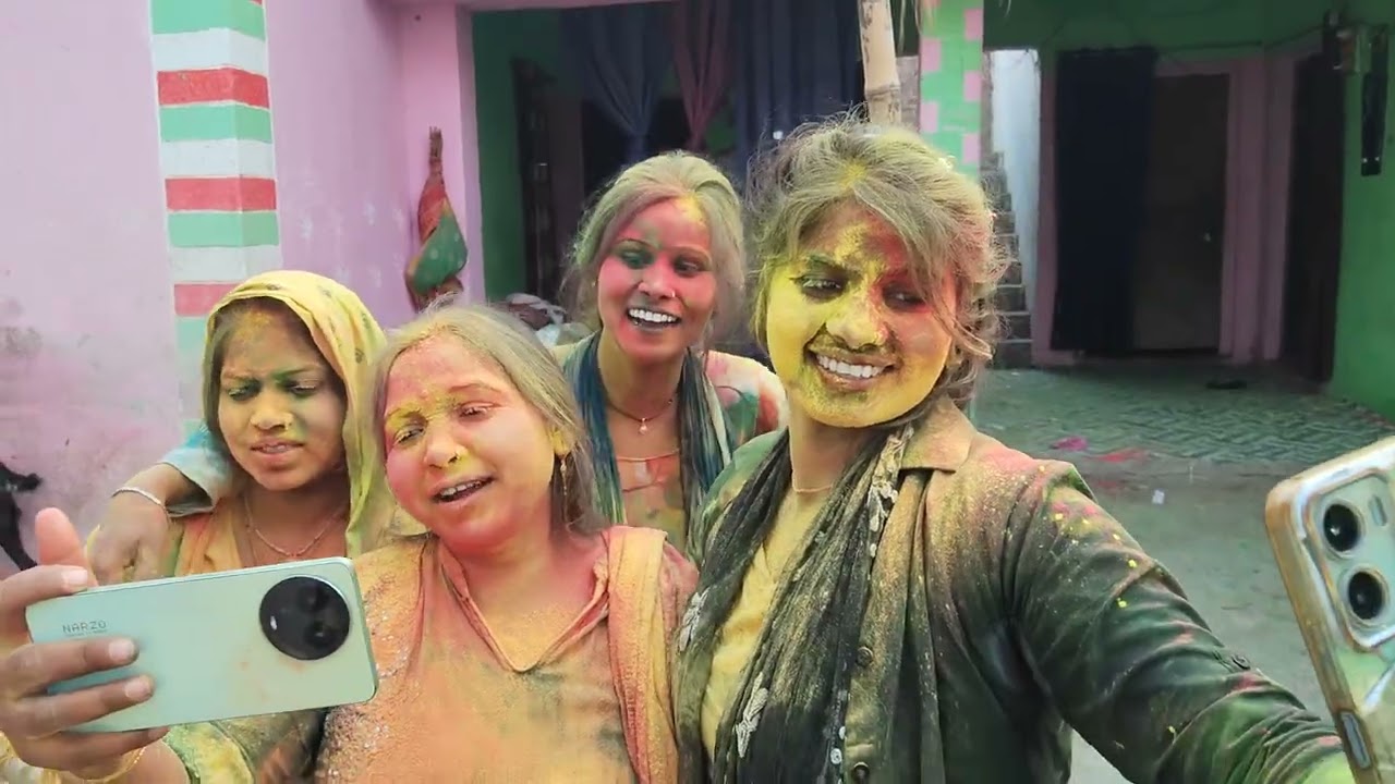 0 Holi Khel ke kaisa laga doston comment karke batana 😂😂😂