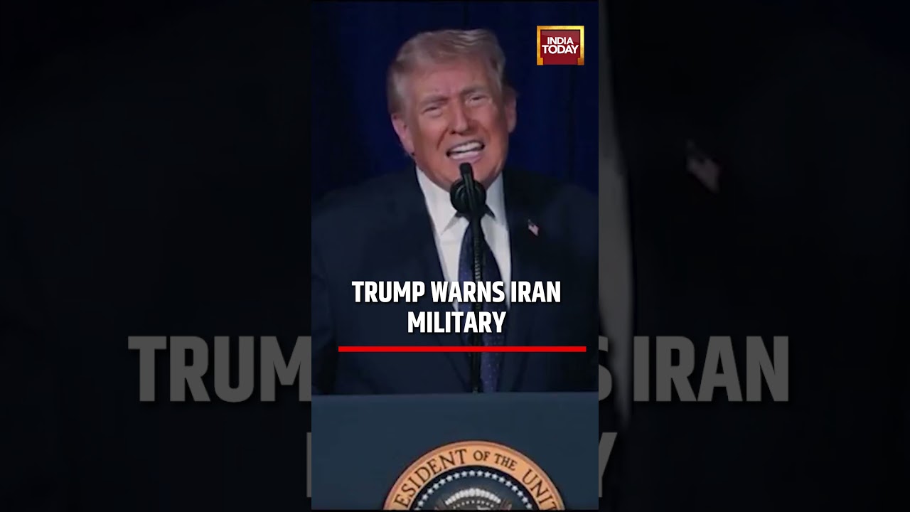 Iran Vs US: Trump Warns Iran Military &ndash; Lay Down Arms or Face Certain Death