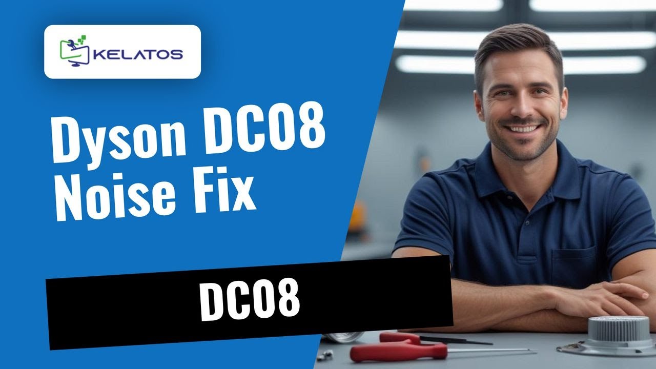 Dyson DC08 making strange noise? 🔊 Motor and Filter Replacement