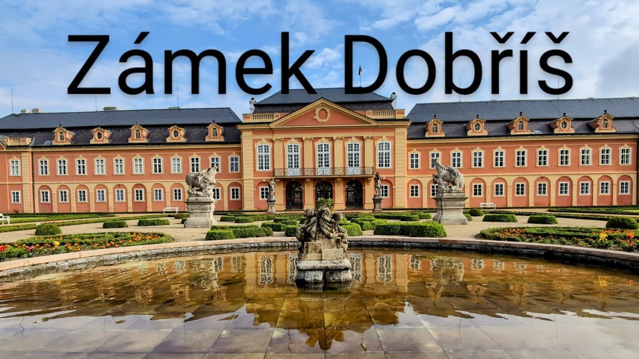 Zámek Dobříš - Komentovaná Procházka Zámku francouzské zahrady a oranžerie