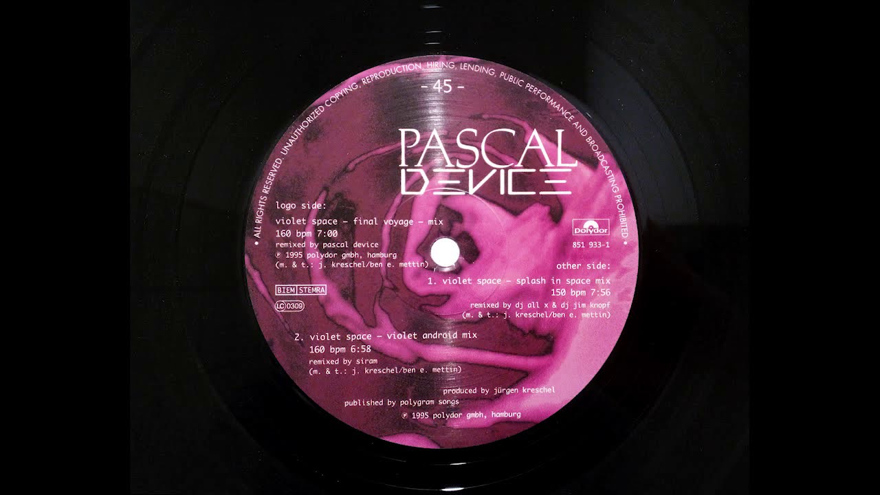 Pascal Device - Violet Space (Final Voyage Mix)