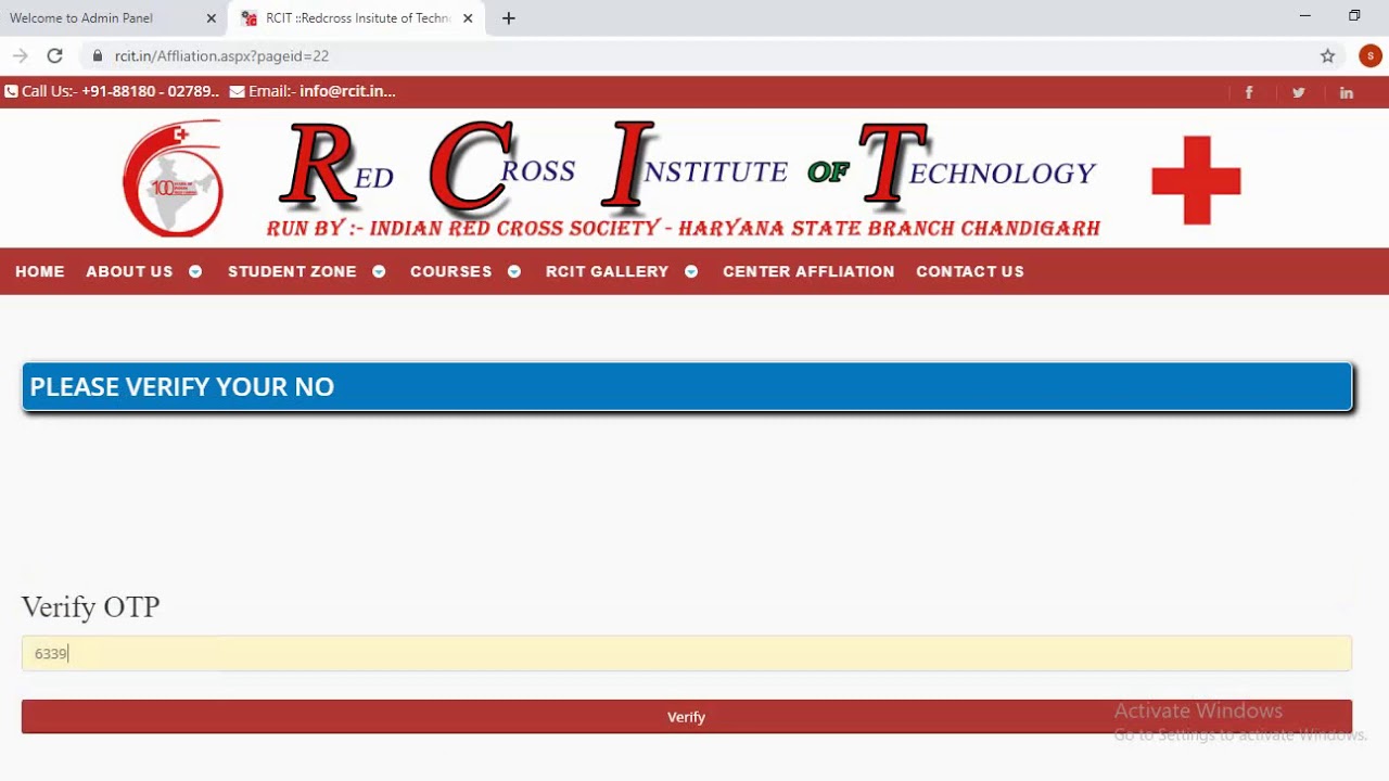 How To Apply Affiliation of RCIT Center In Haryana