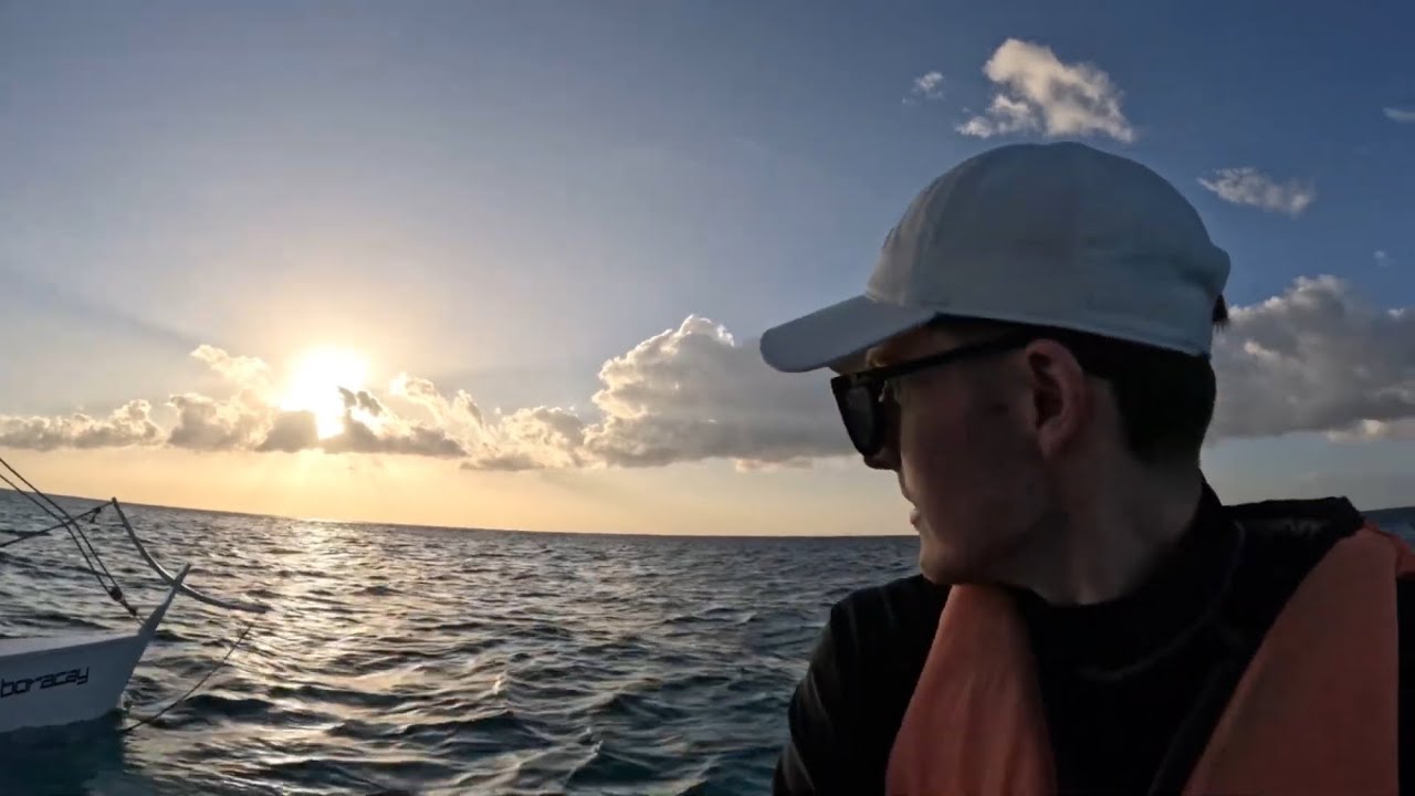 Sailing Along Boracay Island