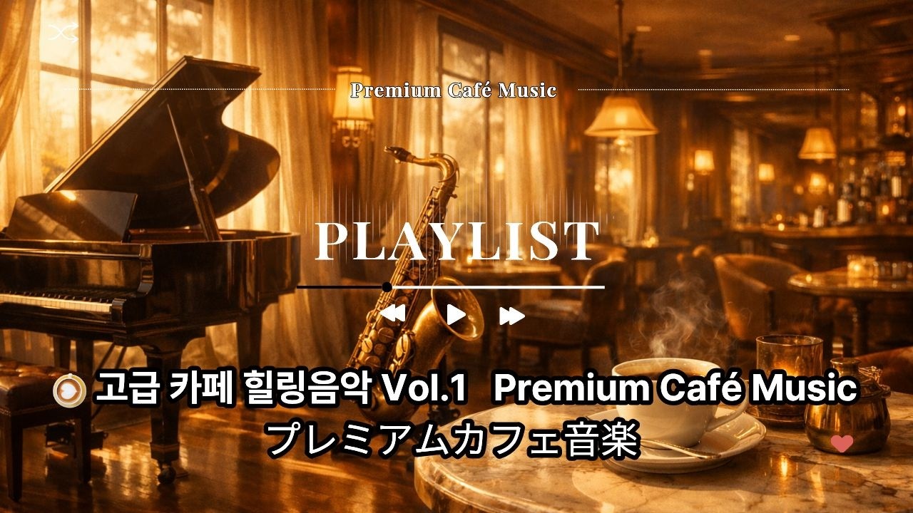 ☕ 고급 카페에서 즐기는 시니어 음악 Vol.1,  ☕ Premium Café Music for Seniors