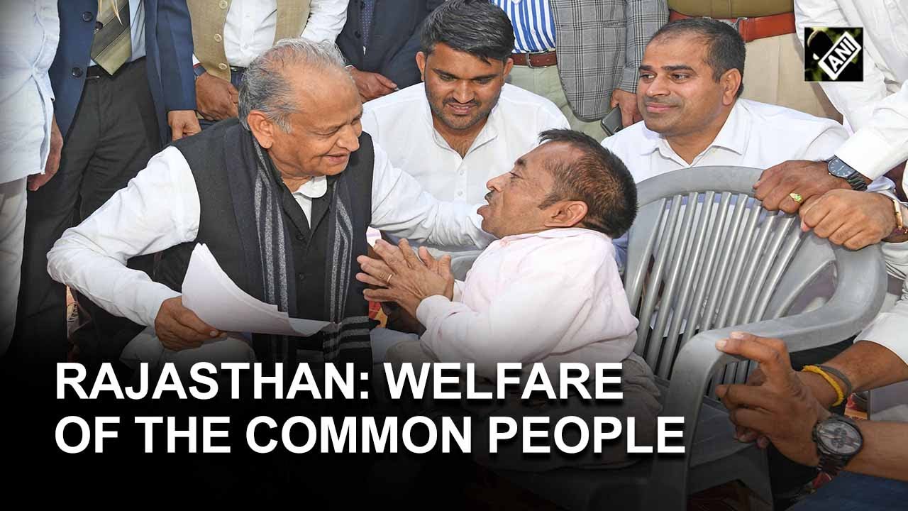 Rajasthan Government's welfare schemes benefitting needy