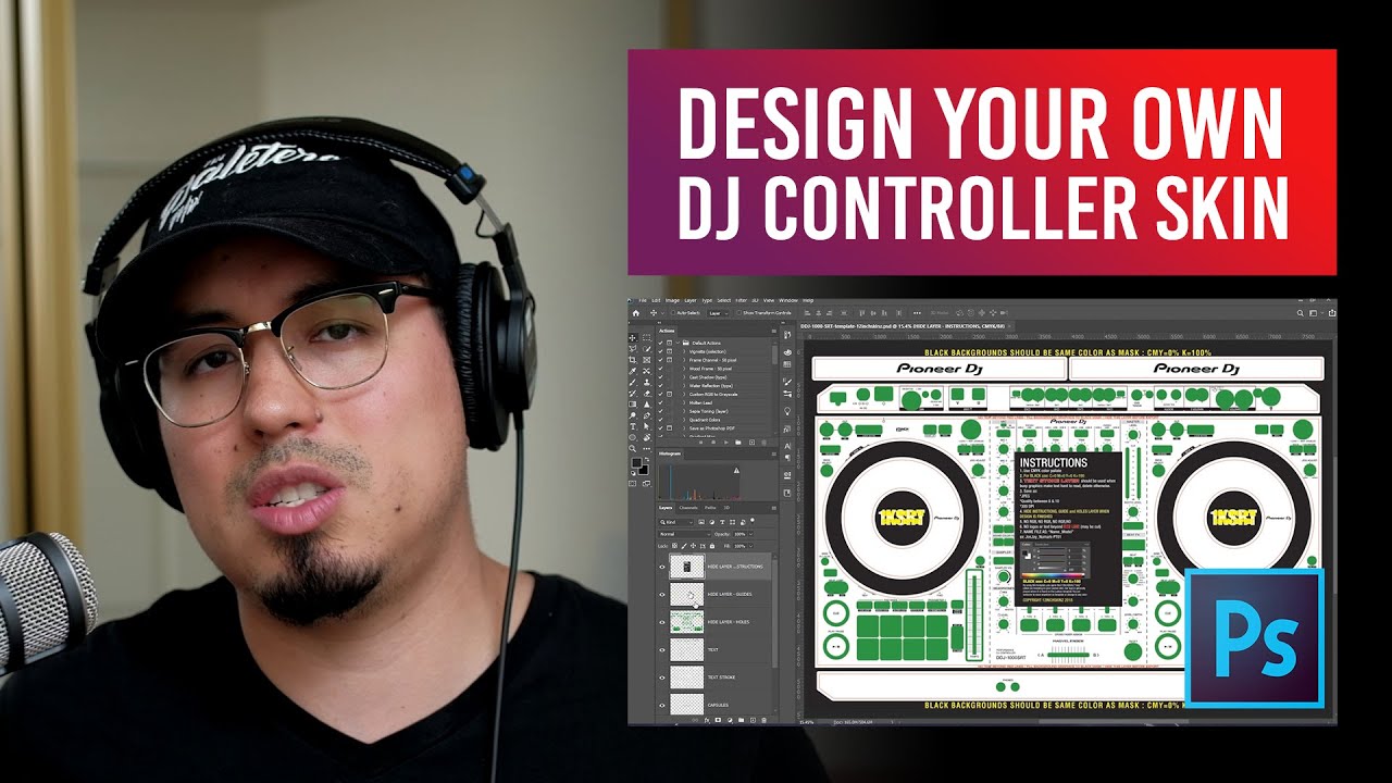 How to Design your own DJ Controller Skin!
