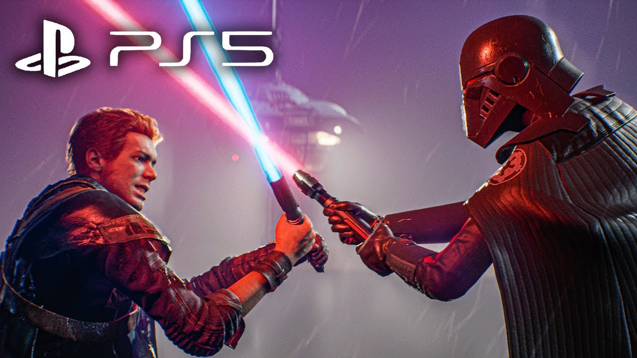 Игровой процесс Star Wars Jedi Fallen Order на PS5 (4K 60FPS) без комментариев.