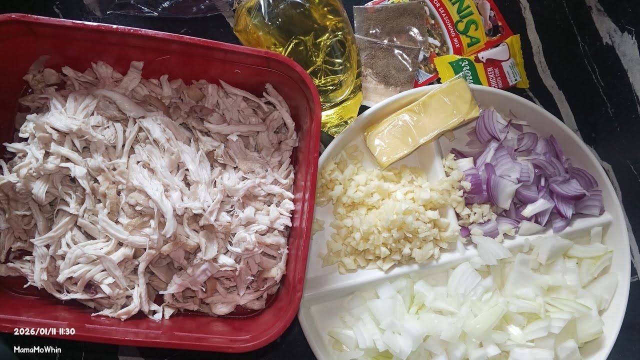 chicken pastil ng MamaMoWHIN 