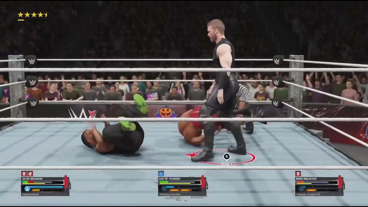 Wwe2k25 online match 
