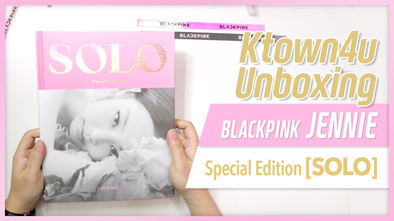 [Ktown4u Unboxing] BLACKPINK JENNIE - Photobook [SOLO] SPECIAL EDITION 블랙핑크 제니 솔로 스페셜 에디션 언박싱 KPOP