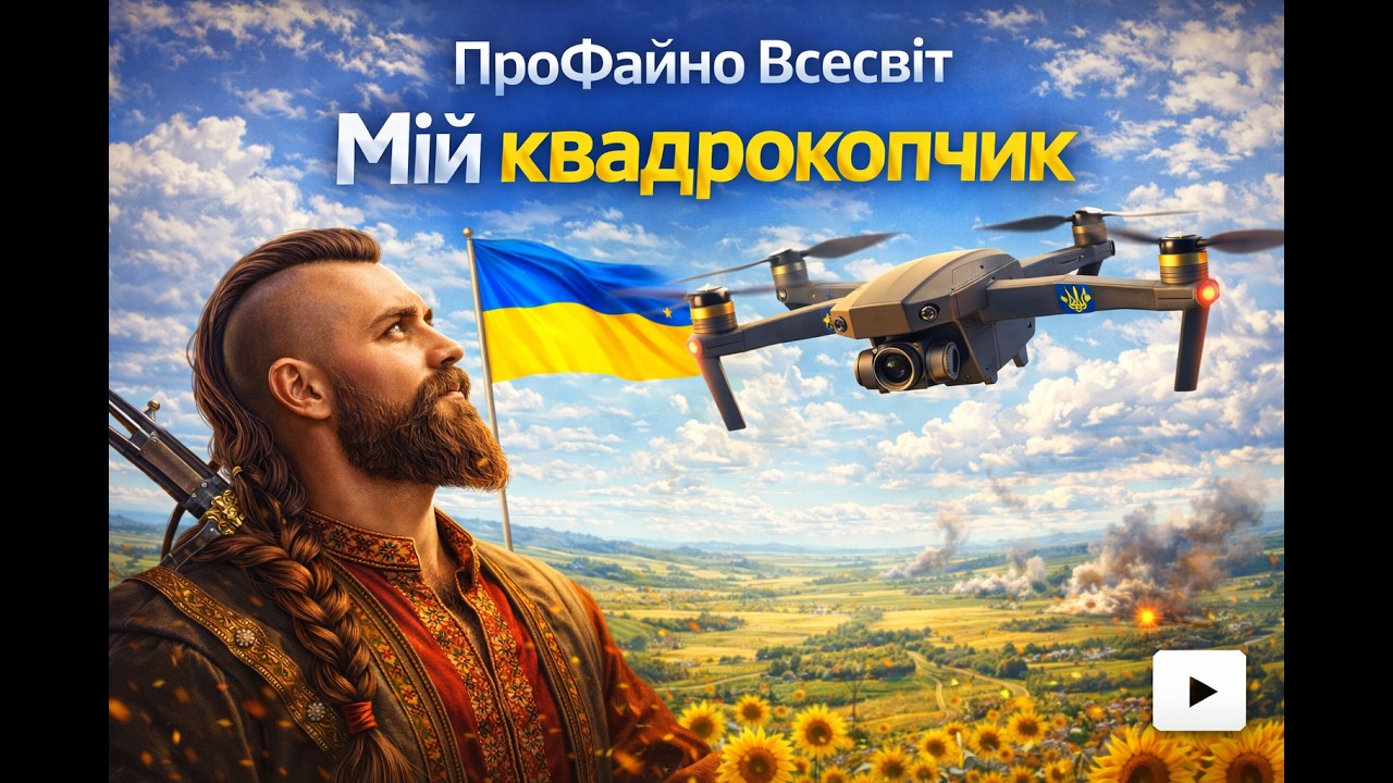 ПроФайно Всесвіт - Мій квадрокопчик