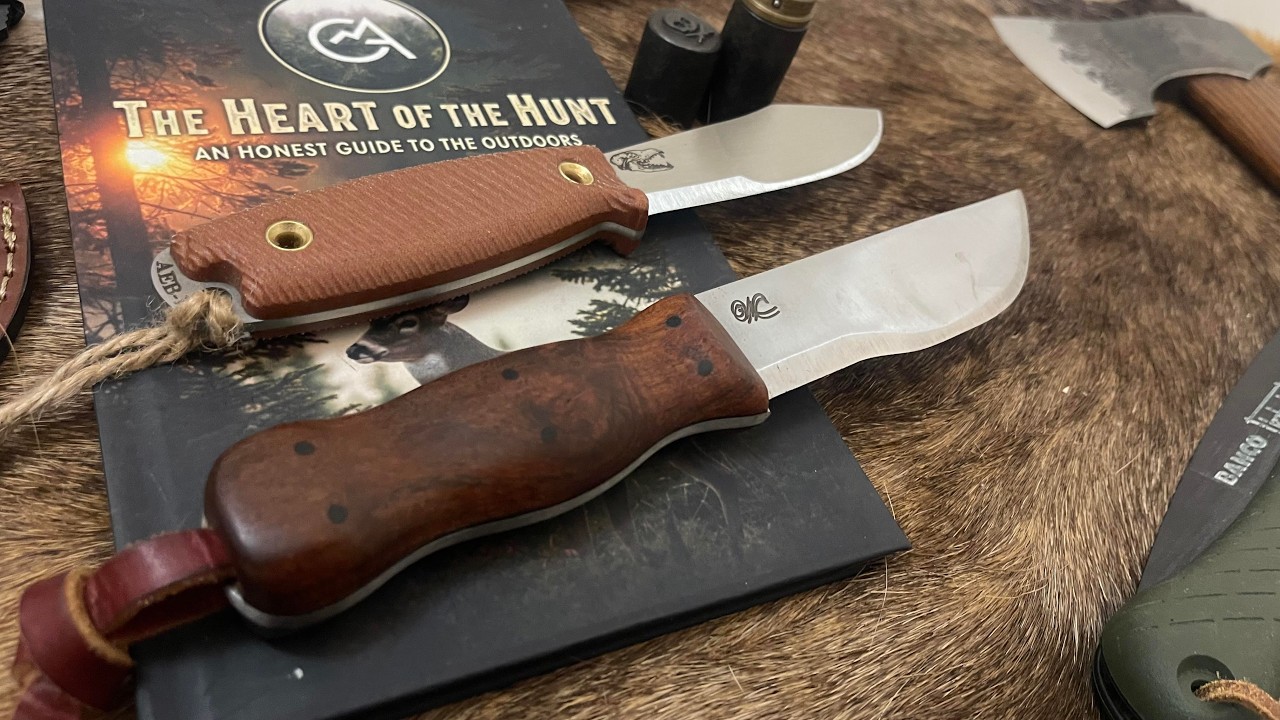 Tracker/ Multi grind Knife talk! WC Woodsman and Snake Eater Bear Forest Knives #bushcraft