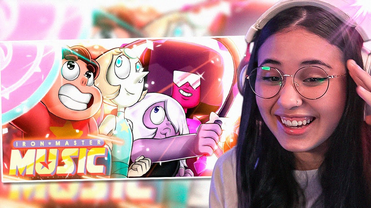 Rap das Crystal Gems (Steven Universo) - SEMPRE SALVAMOS O DIA | IRON MASTER (mahnimes REACT)