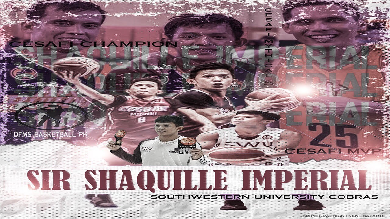 SIR SHAQUILLE IMPERIAL | SOUTHWESTERN UNIVERSITY COBRAS | DFMS BASKETBALL PH