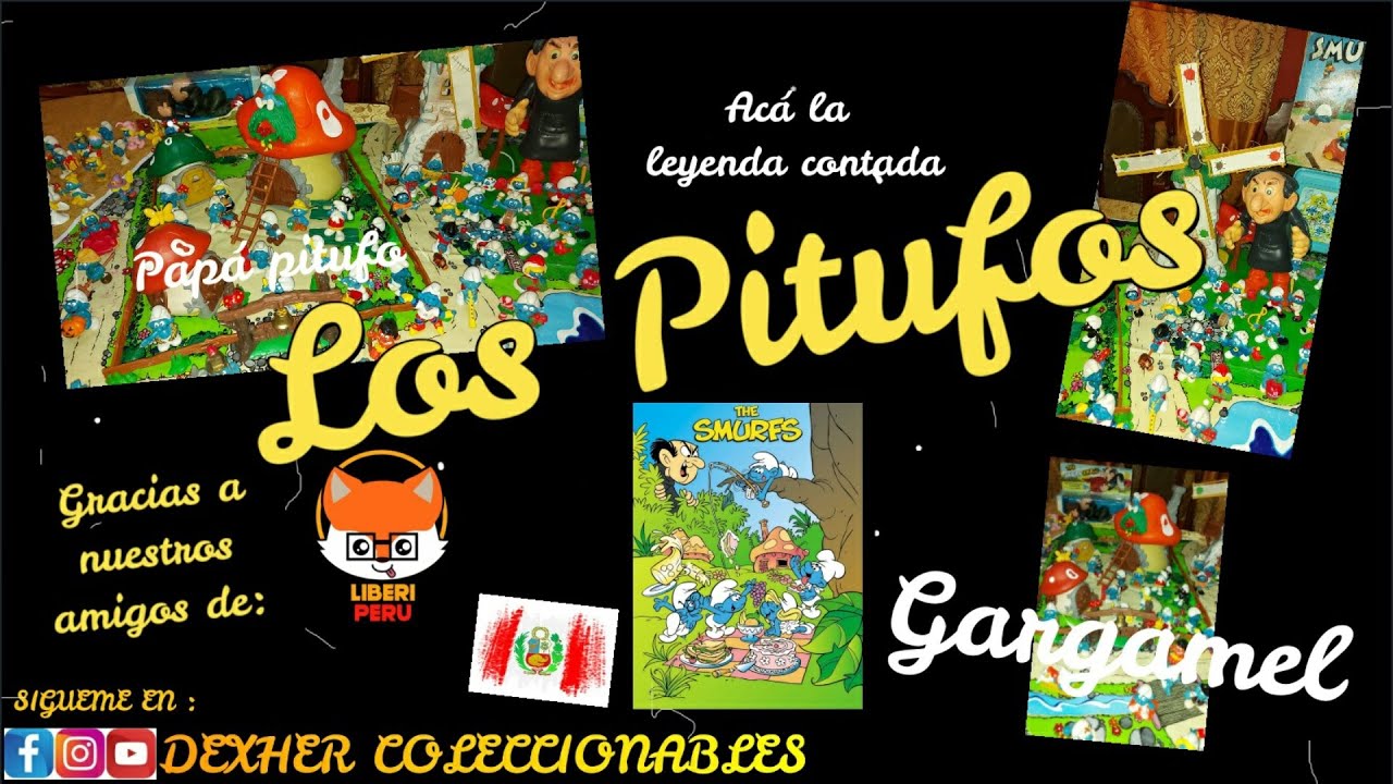 LOS PITUFOS - THE SMURF - PEYO VINTAGE Y MAS