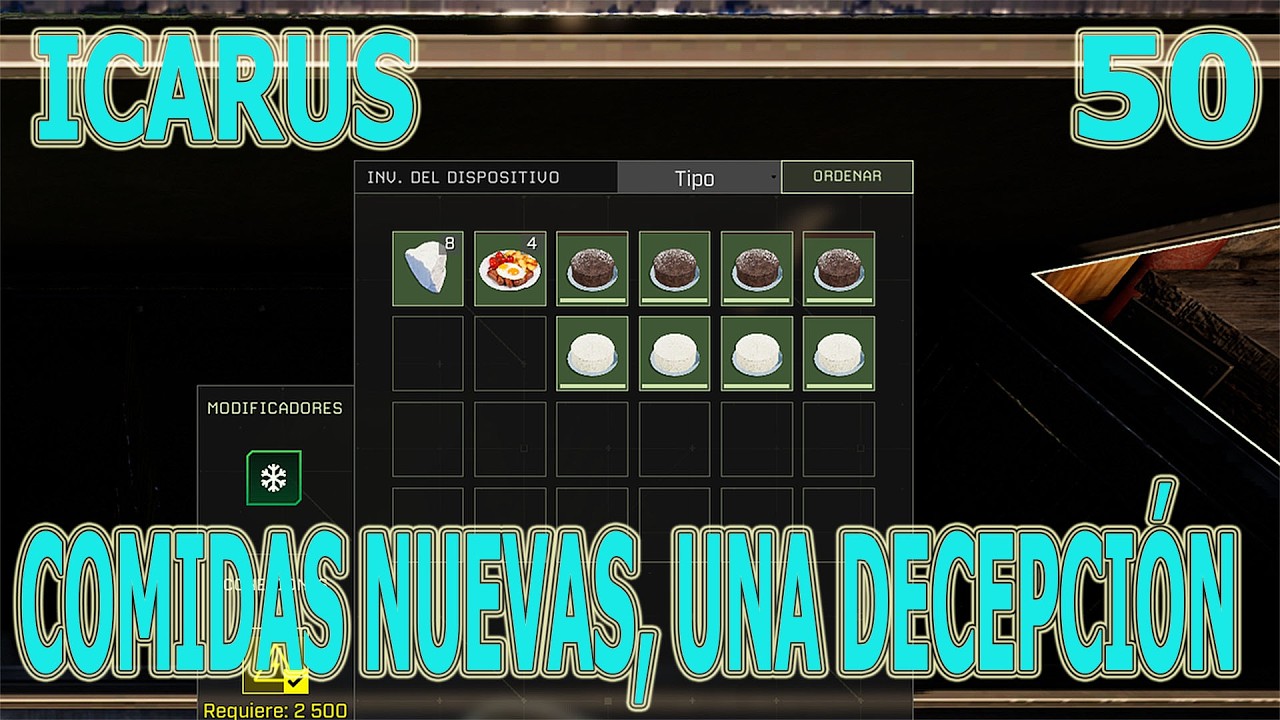 Comidas nuevas, una decepción. Icarus