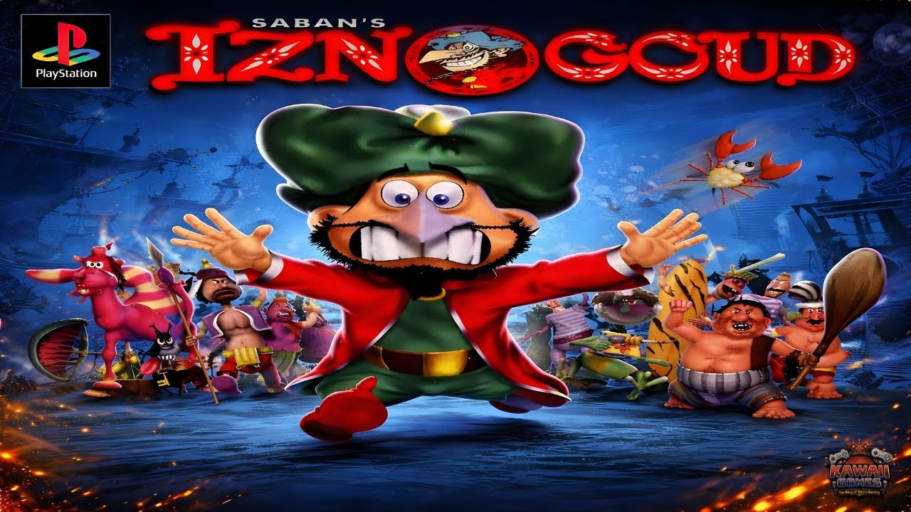Iznogoud | PS1 | Gameplay Walkthrough Longplay FULL GAME [4K60ᶠᵖˢ UHD🔴]
