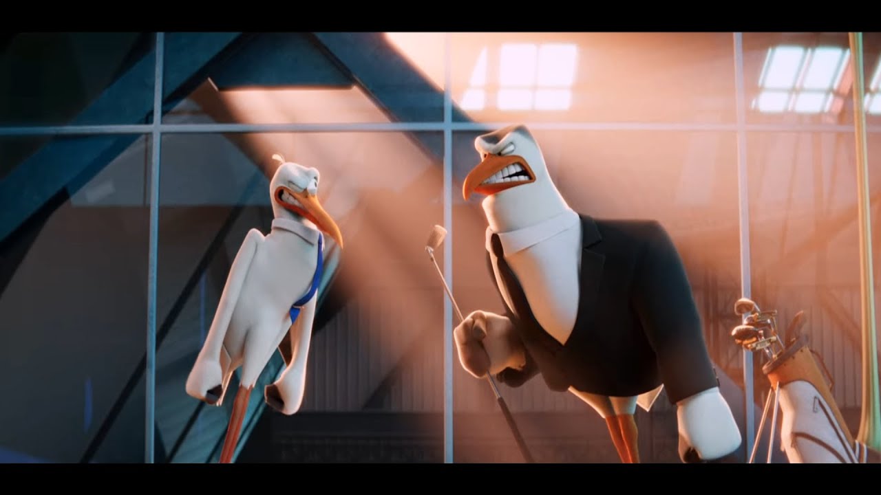 Storks - Tulip gets a letter + so many screens