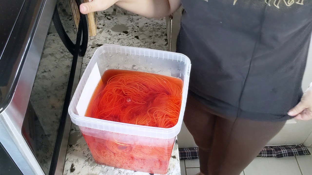 #125 - Tingir lã no microondas. Isso dá certo??????