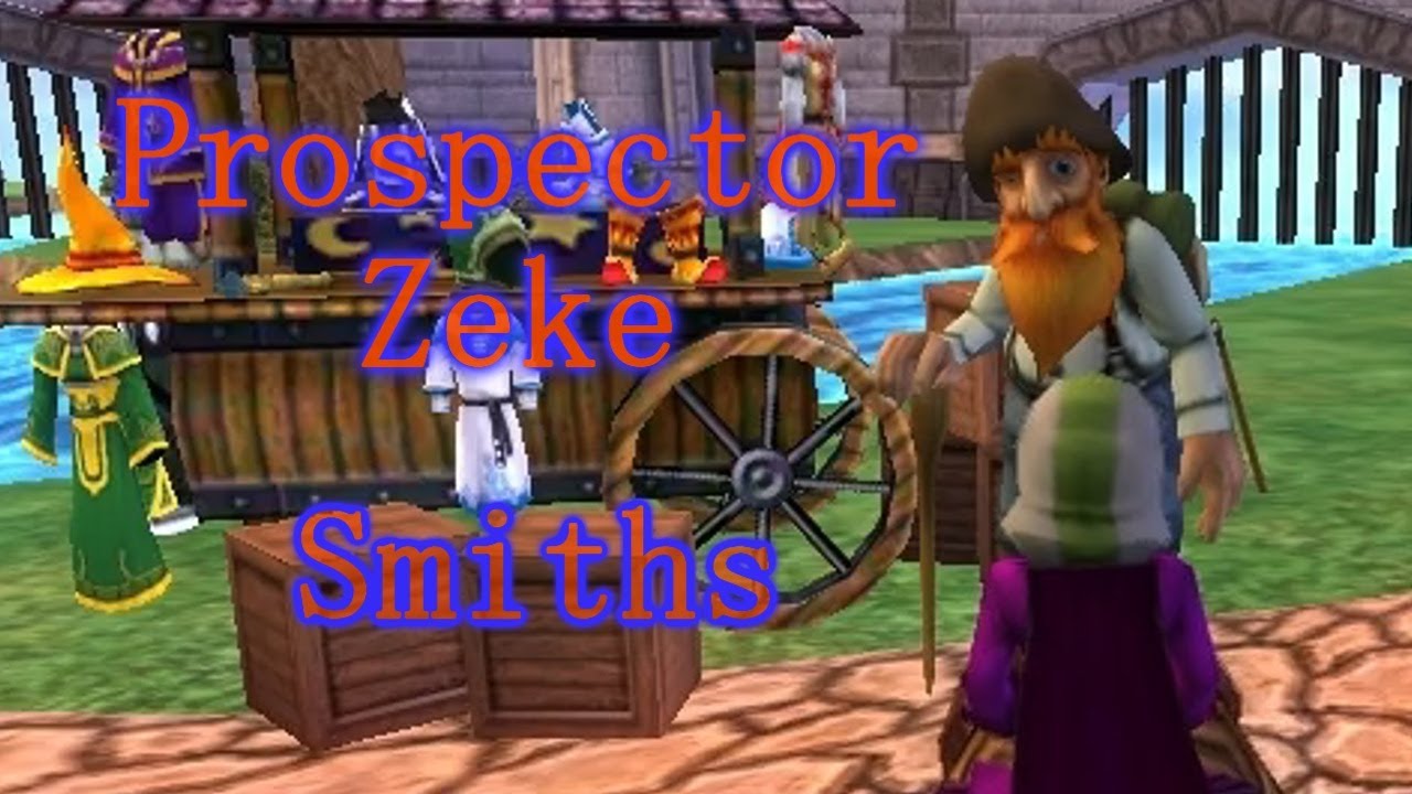 Wizard101 HD | Prospector Zeke - Smiths