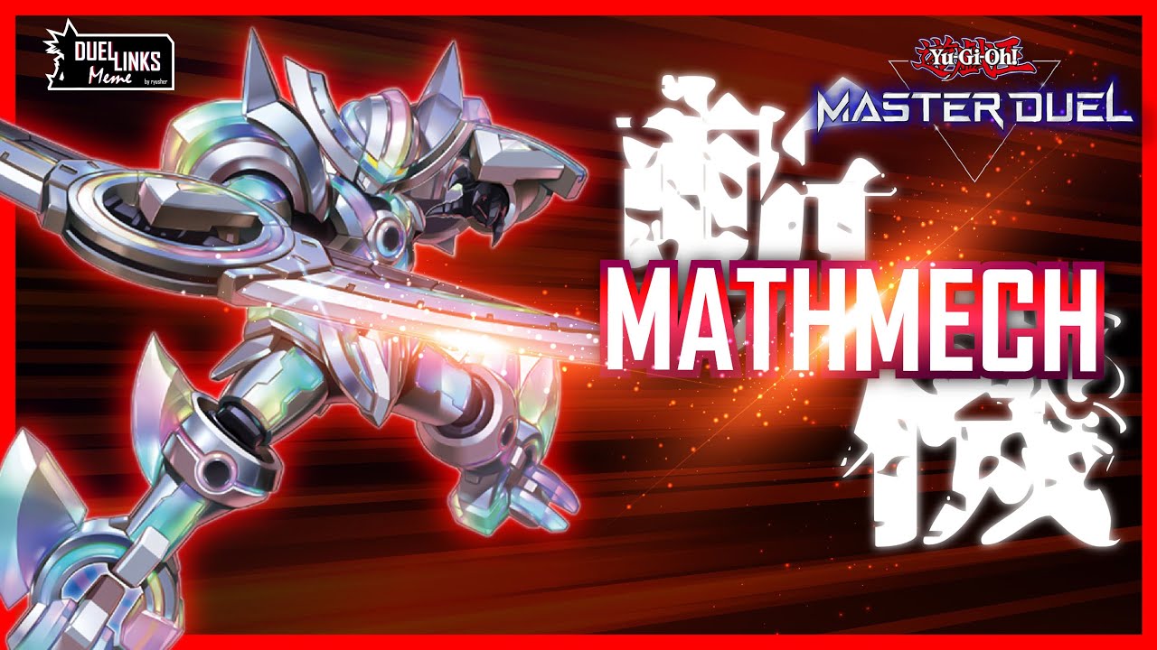 Mathmech Circular! The Best Mathmech / Cyberse Support! Time to OTK! [Yu-Gi-Oh! Master Duel]