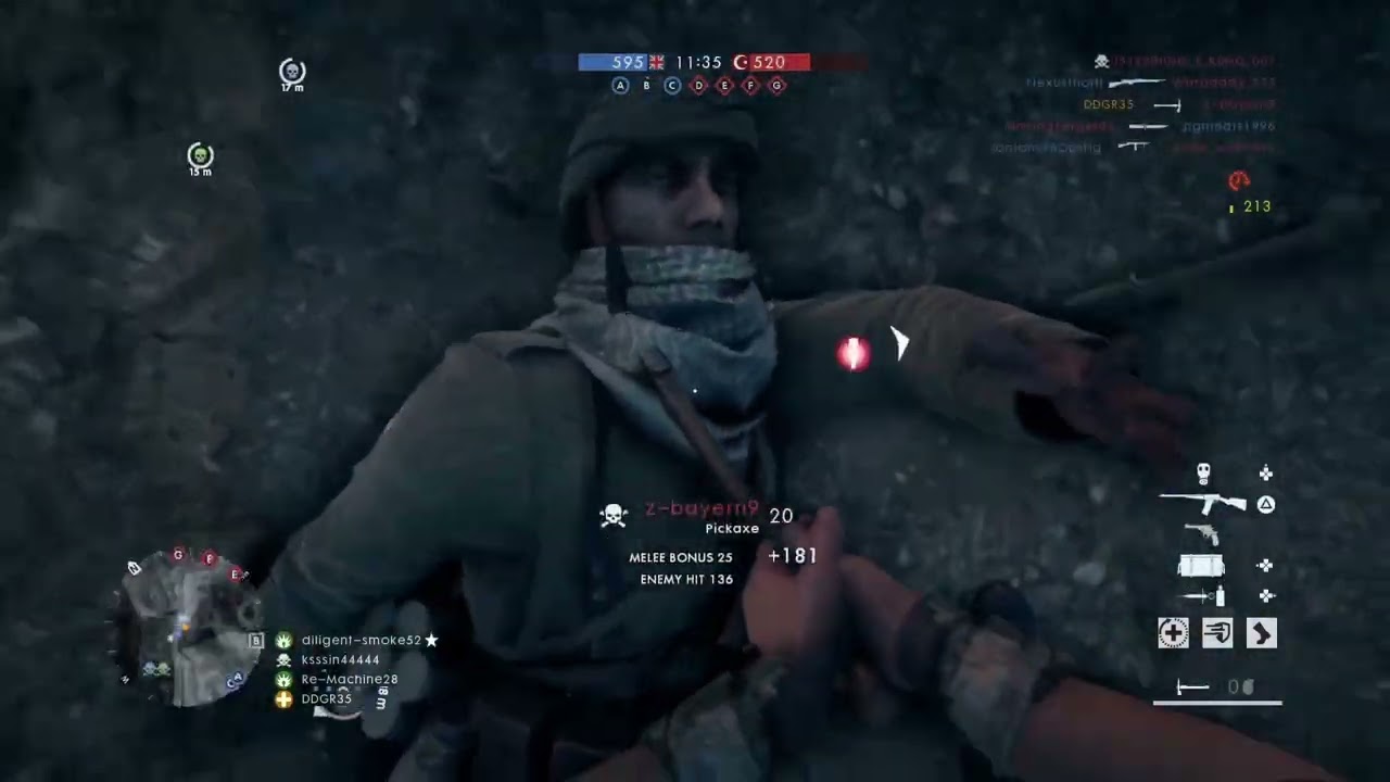 Battlefield 1 Bayonet charge & Takedowns compilation
