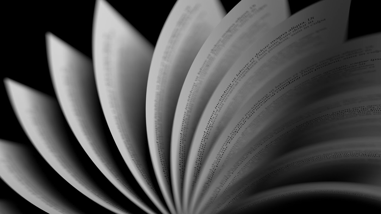 book pages turning