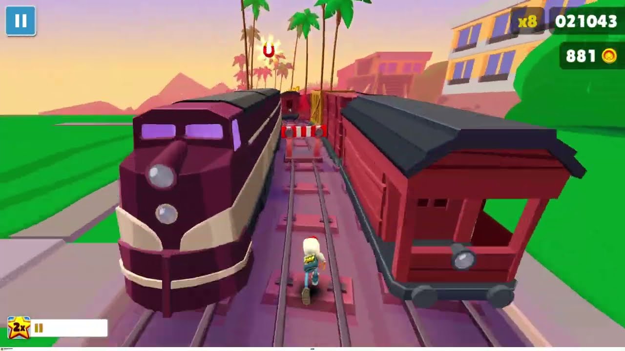 Subway Surfers (2026) - Hollywood - Gameplay (PC UHD) [4K60FPS]