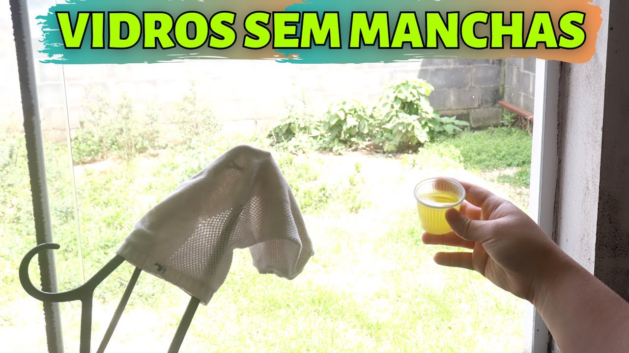 Só Limpo Janela e Porta De Vidro Assim Fica Limpo Não Mancha