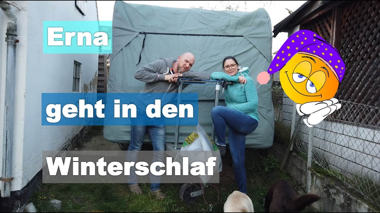 Wohnwagen wird eingemottet😴 | auch der Garten gehört winterfest gemacht | die T's